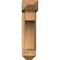 Ekena Millwork Westlake Arts and Crafts Smooth Bracket w/ Offset Brace, Western Red Cedar, 5 1/2"W x 18"D x 22"H BKT0604X18X22WTL03SWR - alternate 2